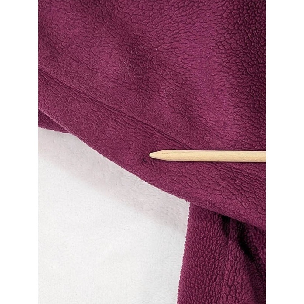 Columbia Full Zip Fleece Jacket Womens M Pink Cabincore Granola Girl Athleisure - Picture 5 of 11